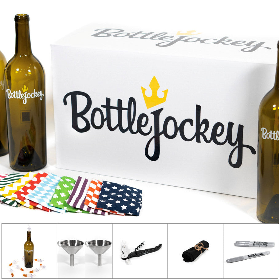 BottleJockey Wine Tasting Kit - Gold
